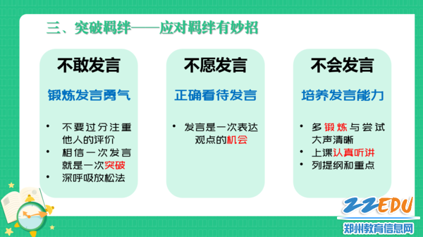 6.应对羁绊有妙招 6.应对羁绊有妙招