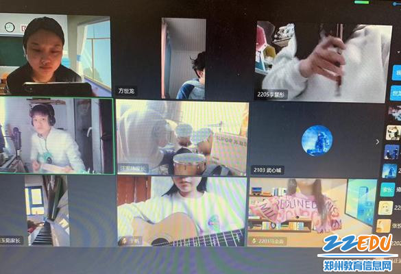 八音器乐社线上社团活动