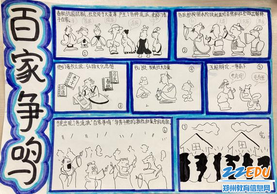 漫画之旅《百家争鸣》