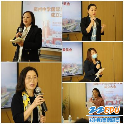 图片3：家长发表竞选演说