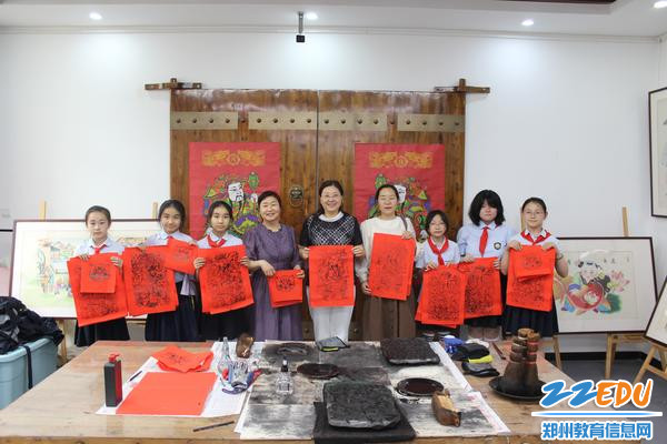 8木版年画作品合影 8木版年画作品合影