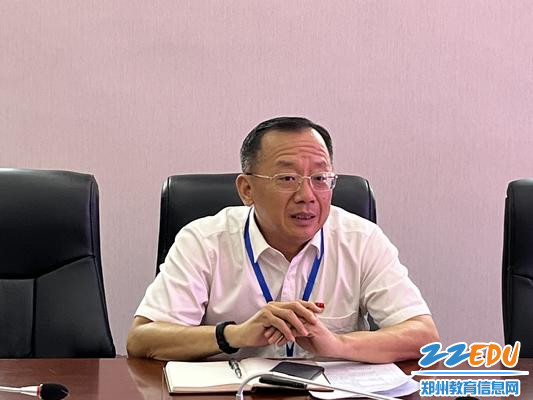 组长魏勇作总结发言