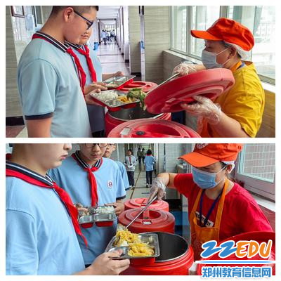 7加餐点工作人员给学生加餐 7加餐点工作人员给学生加餐