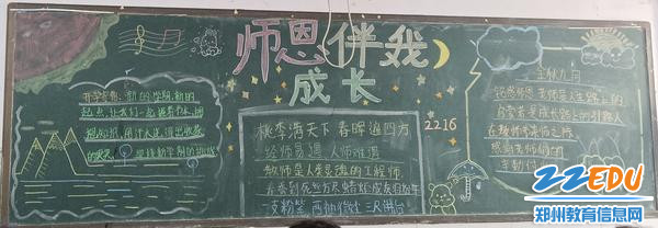 6感恩教师节黑板报 6感恩教师节黑板报