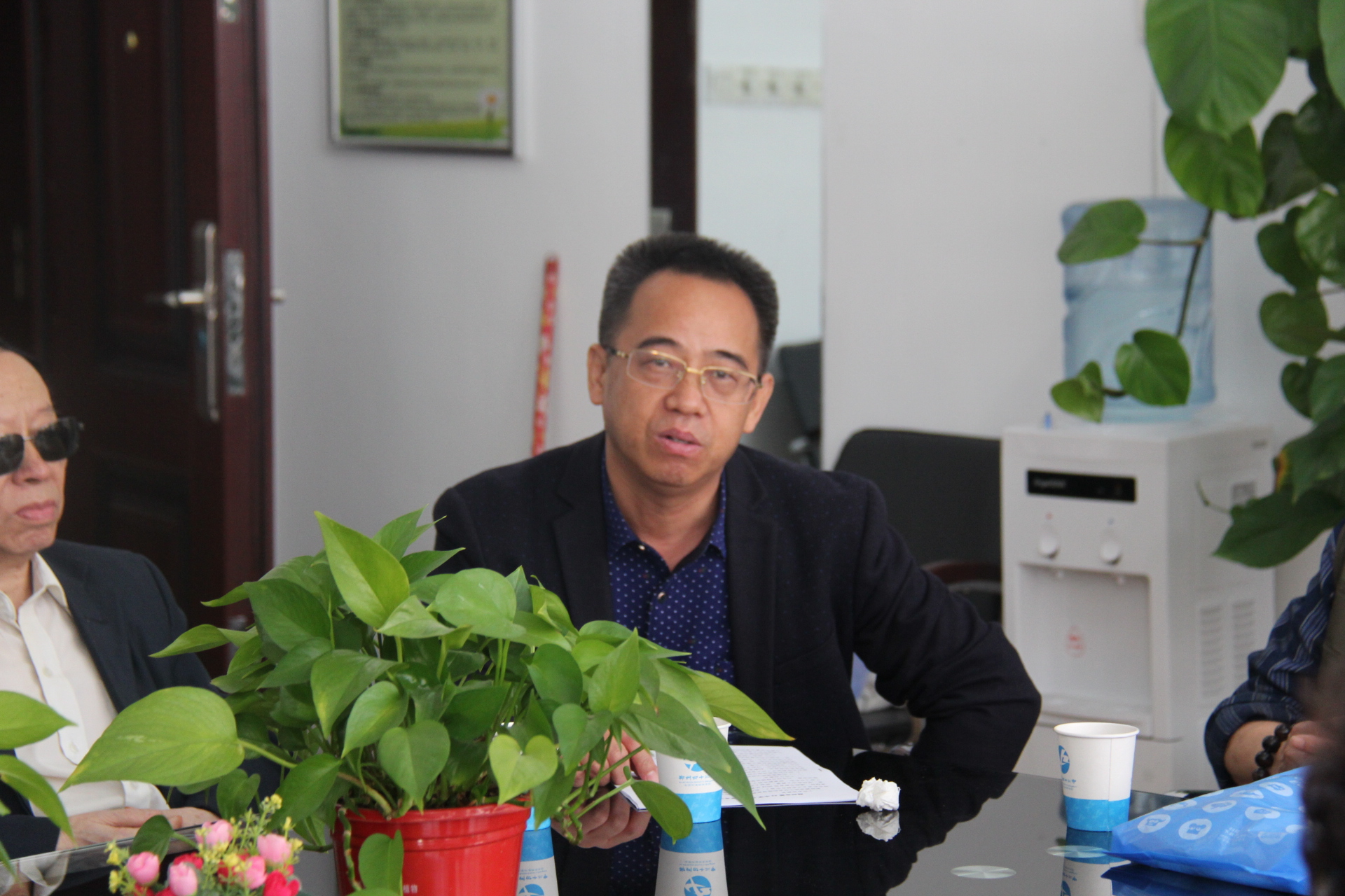 刘旭东书记发言
