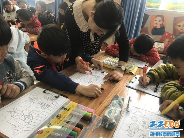 惠济区开展小学美术名师常态课活动