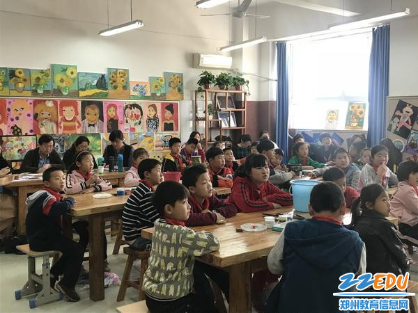 惠济区开展小学美术名师常态课活动