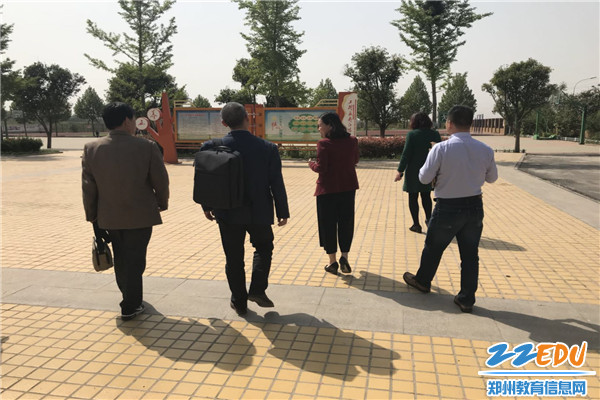 上街区迎接郑州市教育局师德师风建设工作进行