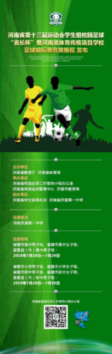 3.22 2018年河南校园足球“省长杯”竞赛规程发布，关于“省长杯”的记忆，你都有哪些？706
