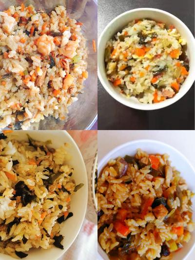 2家长们根据食谱制作幼儿园当红美食——卤米