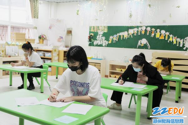 市實驗幼兒園順利承辦幼兒教師資格考試面試工作