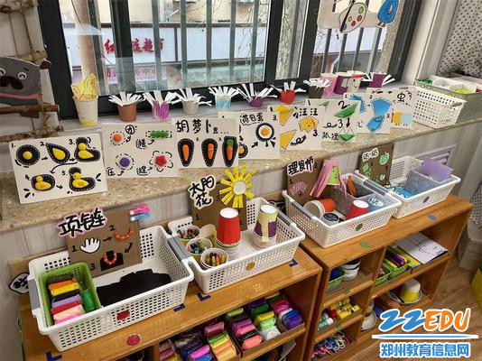 爱心育童心环创向美好郑州市实验幼儿园开展环境创设评比
