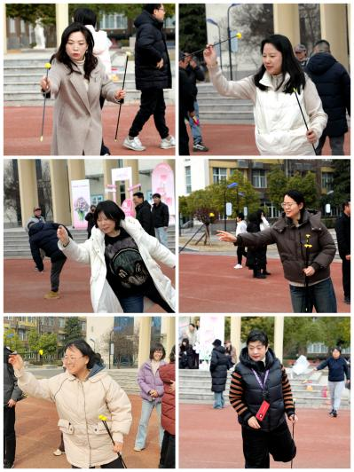 春日悦动 致敬同行 郑州市第一〇六高级中学举行“三八”国际劳动妇女节趣味活动