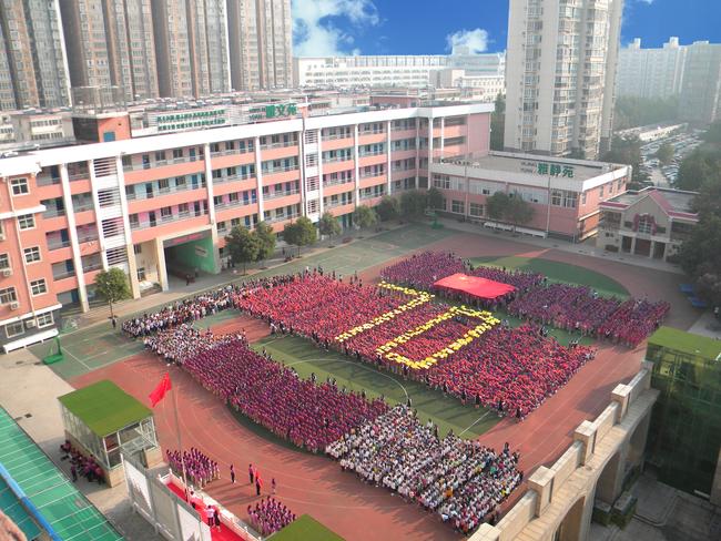 金水区文化绿城小学开展我和我的祖国系列活动