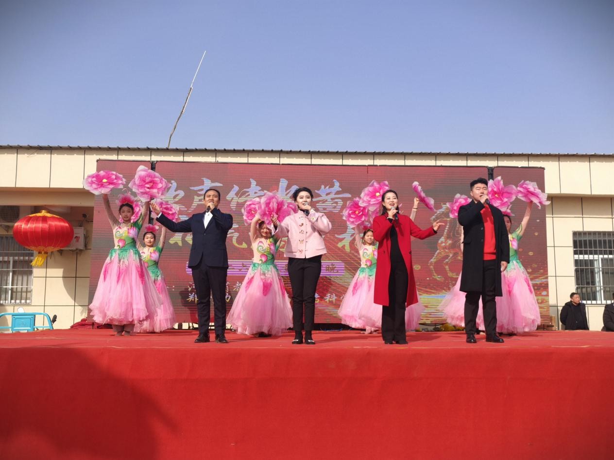 河南省教育厅与郑州幼儿师范高等专科学校成功举办2026年尉氏县水黄村村晚