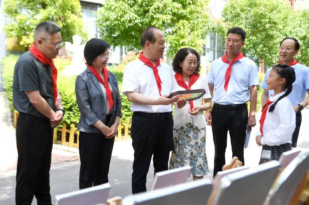 安伟寄语全市少年儿童